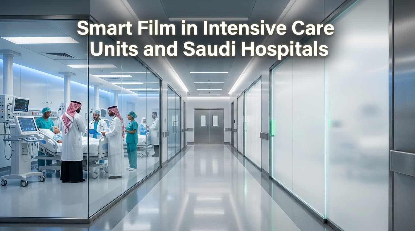 الفيلم الذكي في غرف الرعاية المركزة ومستشفيات السعودية بديل معقم ومثالي للستائر وفق مواصفات مكافحة العدوى
